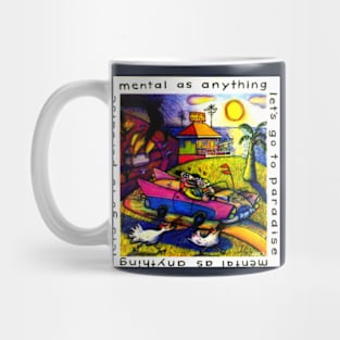 Mouth to Mouth Let's Go To Paradise 1986 New Wave Throwback Mug